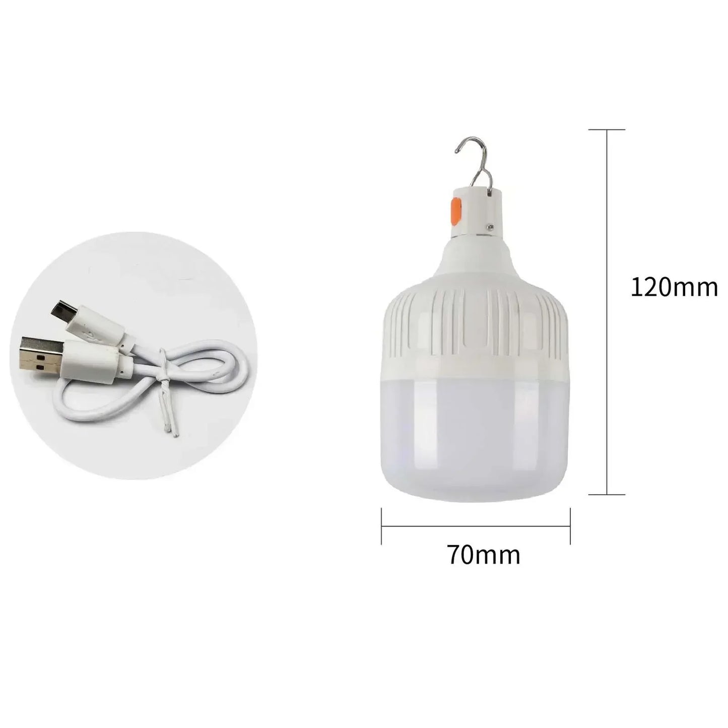 60/30 W RECHARGEABLE WATERPROOF LED LANTERN – EMERGENCY LIGHT FOR CAMPING, HIKING, OUTDOOR ACTIVITIES, NIGHT MARKETS, AND EDC USB PORTABLE LAMP