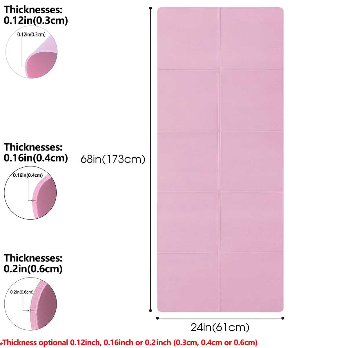 YOGA MAT - OUTDOOR FITNESS & TRAVEL