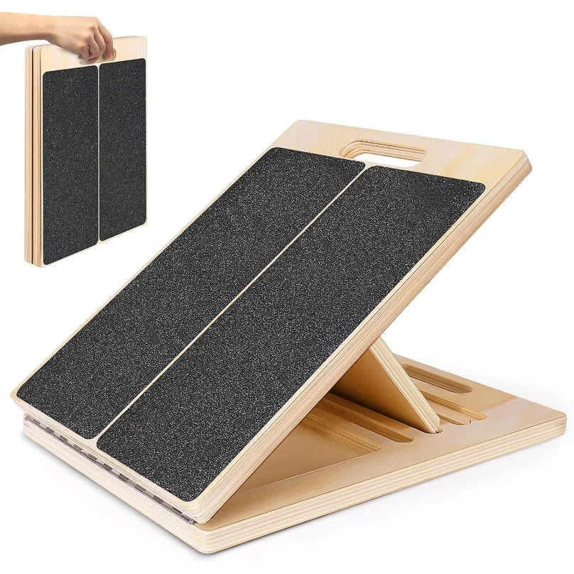 Wooden Stretching And Squat Board