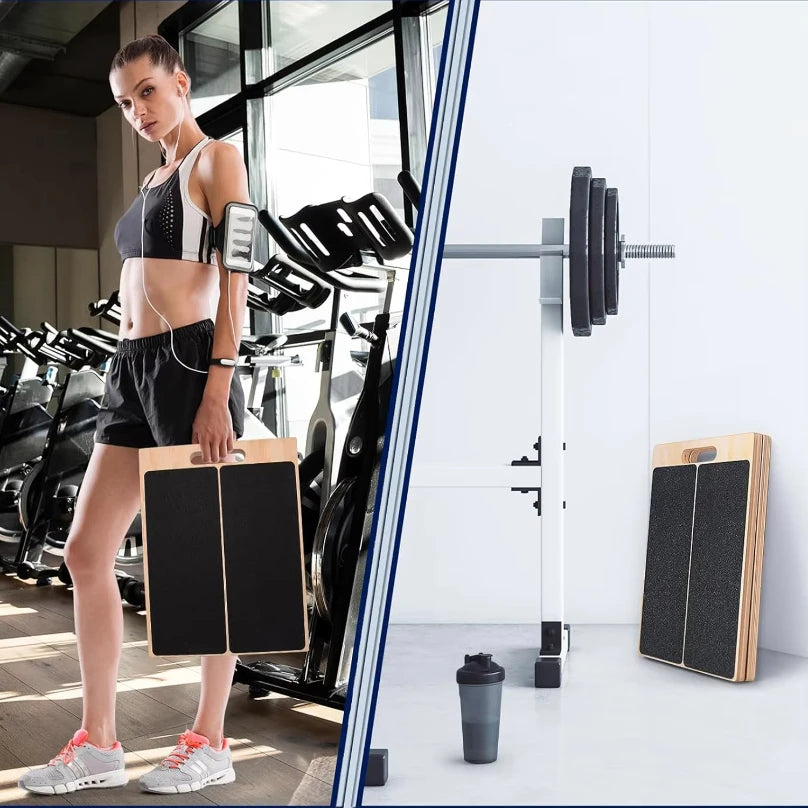 Wooden Stretching And Squat Board
