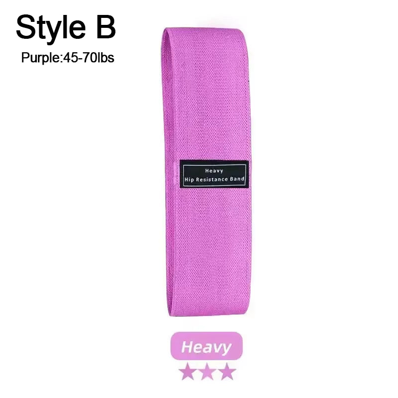 RESISTANCE BANDS – ELASTIC FITNESS BANDS FOR TRAINING & BODY TONING