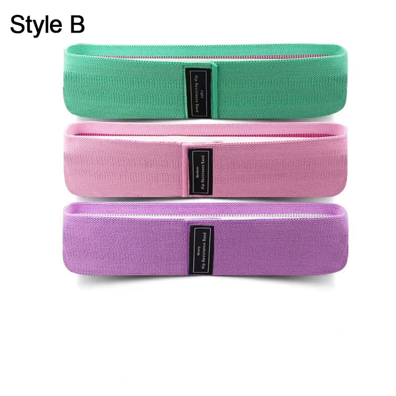 RESISTANCE BANDS – ELASTIC FITNESS BANDS FOR TRAINING & BODY TONING