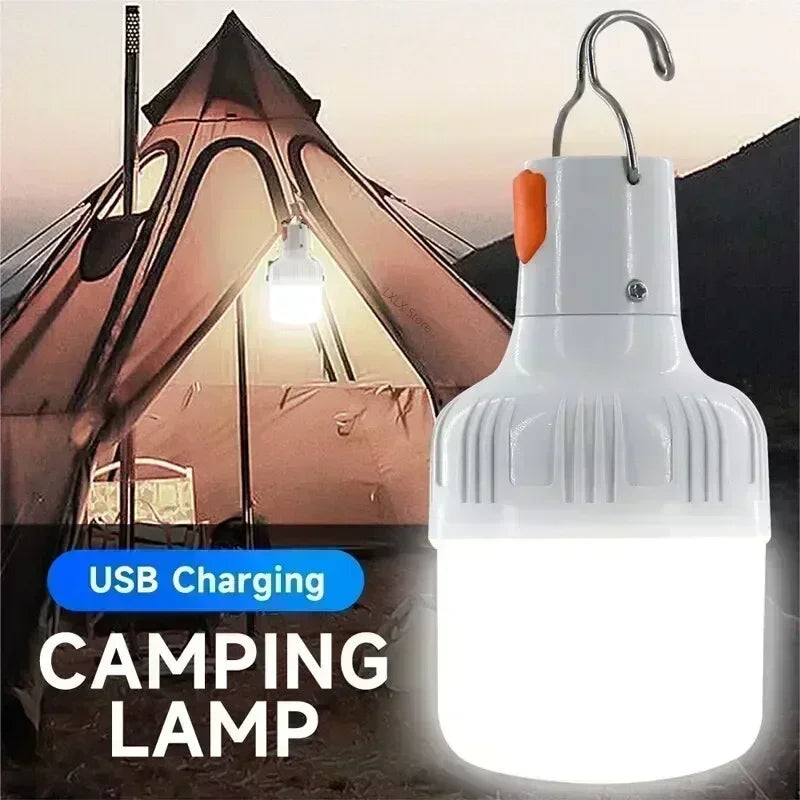 60/30 W RECHARGEABLE WATERPROOF LED LANTERN – EMERGENCY LIGHT FOR CAMPING, HIKING, OUTDOOR ACTIVITIES, NIGHT MARKETS, AND EDC USB PORTABLE LAMP