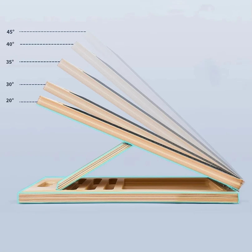Wooden Stretching And Squat Board