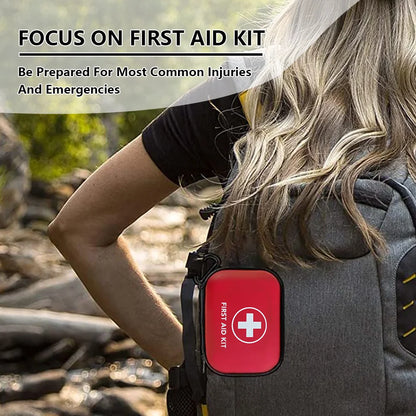 90Pcs Portable Emergency Medical First Aid Bag Kit for Household Outdoor Travel Camping Equipment Medicine Survival