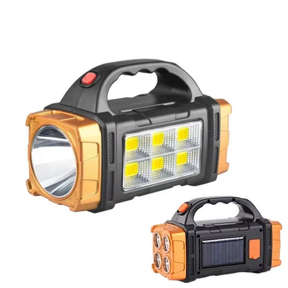 Portable USB Rechargeable Solar LED Torch