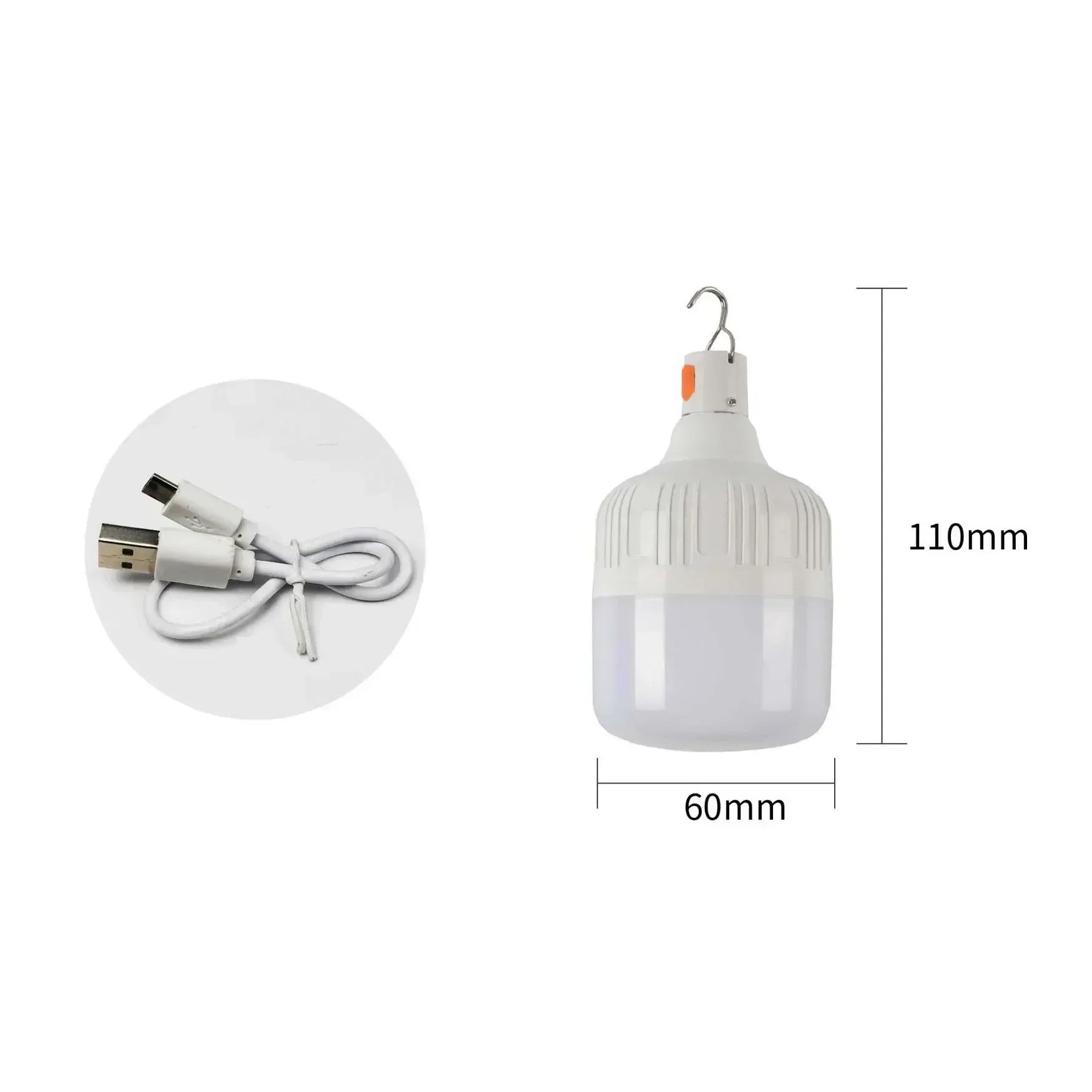 60/30 W RECHARGEABLE WATERPROOF LED LANTERN – EMERGENCY LIGHT FOR CAMPING, HIKING, OUTDOOR ACTIVITIES, NIGHT MARKETS, AND EDC USB PORTABLE LAMP